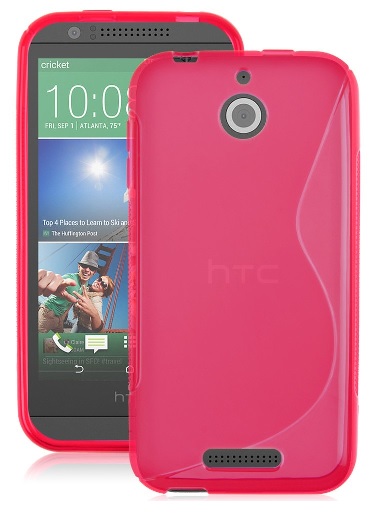 TPU Gel Case S-Line for HTC Desire 510 Pink (OEM)