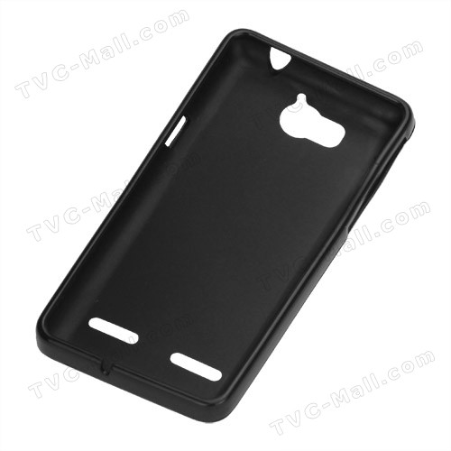 Θήκη TPU GEL Με Γραμμή S για Huawei Honor 2 U9508 και Ascend G600 Μαύρο OEM