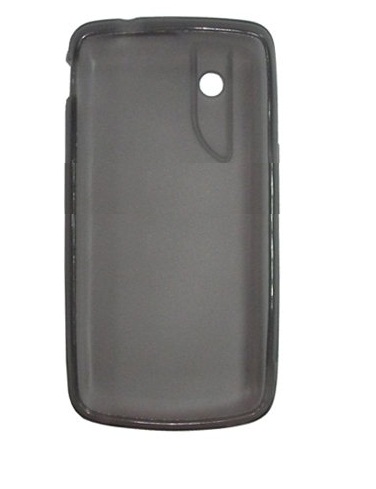 ZTE V880/U880 Blade Black Transparent TPU Gel Case (OEM)
