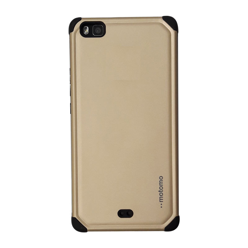 TPU back cover Motomo Gold case for Huawei P8 Lite (oem)