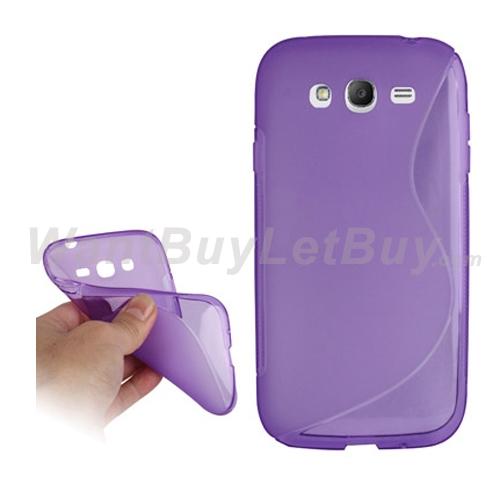Samsung Galaxy Grand i9080 / i9082 S-Line TPU Gel Silicone Case (Purple) (OEM)