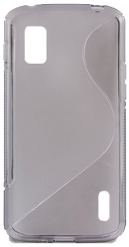 Θήκη σιλικόνης TPU S-Line για LG Google Nexus 4 E960 Διάφανη OEM