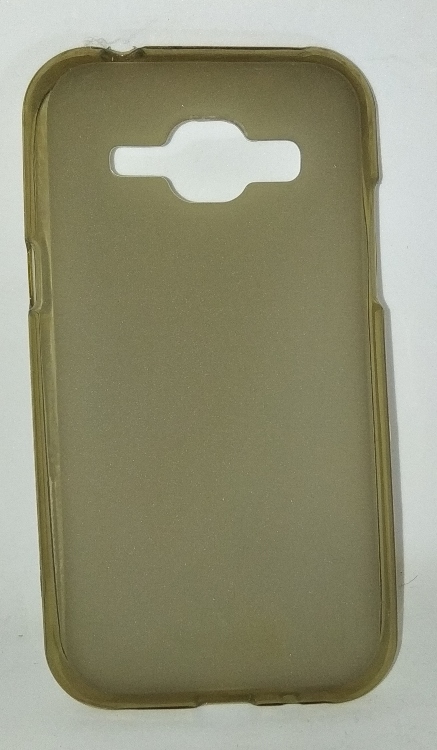 TPU Case for Samsung Galaxy Core 2 Clear Black 1 window (OEM)