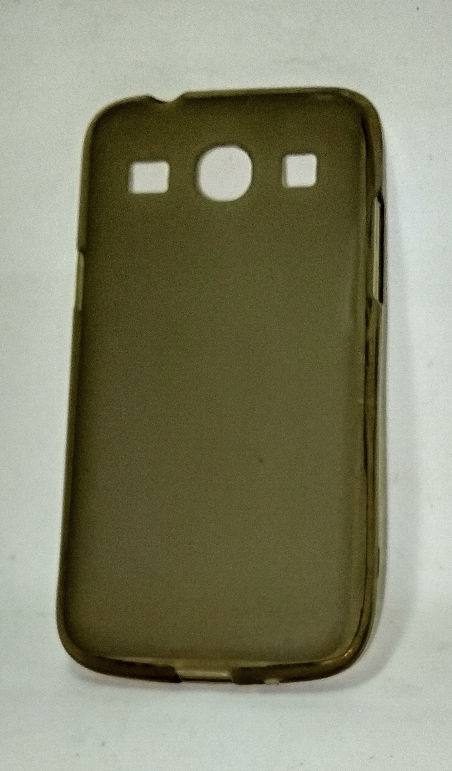 TPU Case for Samsung Galaxy Core 2 Black Clear  1 window (OEM)