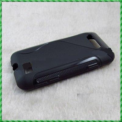 Motorola Defy Mini XT320 TPU Soft Case Cover S Line (Black) (OEM)