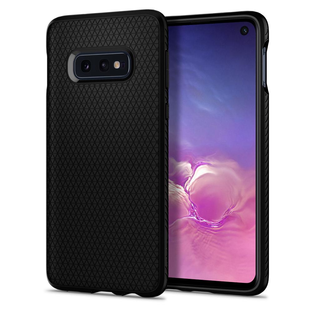 TPU SPIGEN LIQUID AIR GALAXY S10E MATTE BLACK 609CS25836 Case