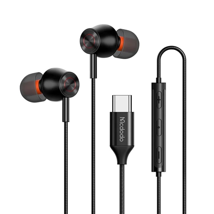 Mcdodo Type-C Wired In-Ear Earphones (HP-3490) (In-ear Version)