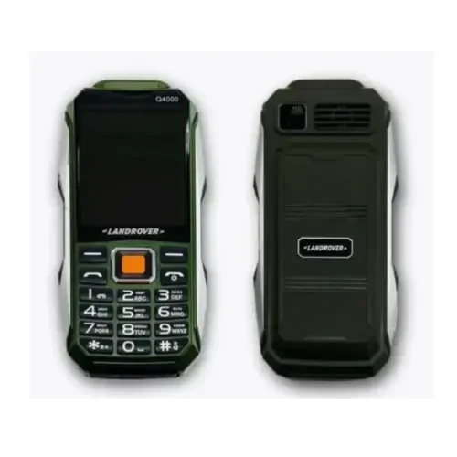Landrover Q4000 Mobile Phone with Dual SIM, Display & Camera (2.6-inch) (Green)