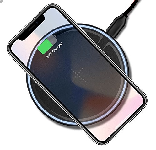 Wireless Charger 5V/2A 9V/1.8A - BLACK COLOR