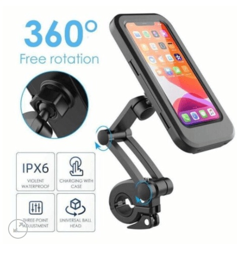 Waterproof Cell Phone Case For Bike/Motorcycle 6.5”