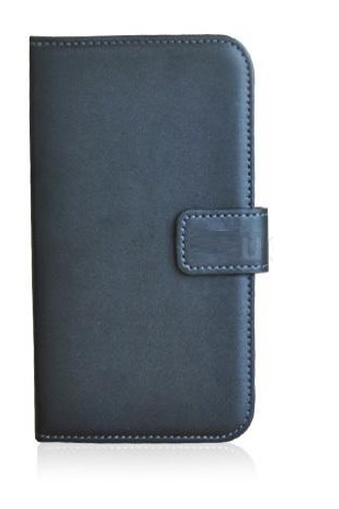 Alcatel One Touch Pop C2 (OT-4032D) Leather Wallet/Case (Black) (OEM)