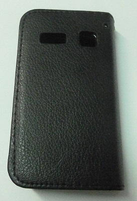 Leather Magnetic Wallet/Case for Alcatel One Touch Pop C3 (OT-4033D) Black (OEM)