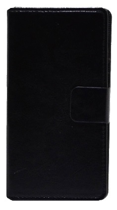 Δερμάτινη Θήκη Πορτοφόλι Ancus Stick it για Doogee Valencia 2 Y100 / Y100 Pro Μαύρο (Ancus)