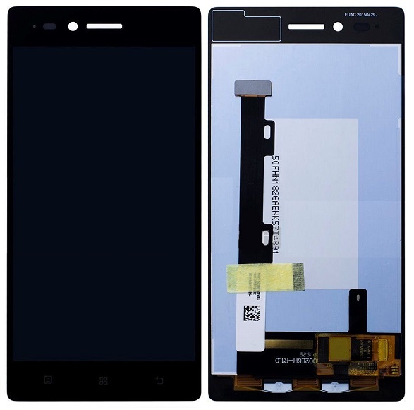 Οθόνη με Οθόνη Αφής Assembly για το Lenovo Shot Z90-7 Μαύρο (Oem) (Bulk)