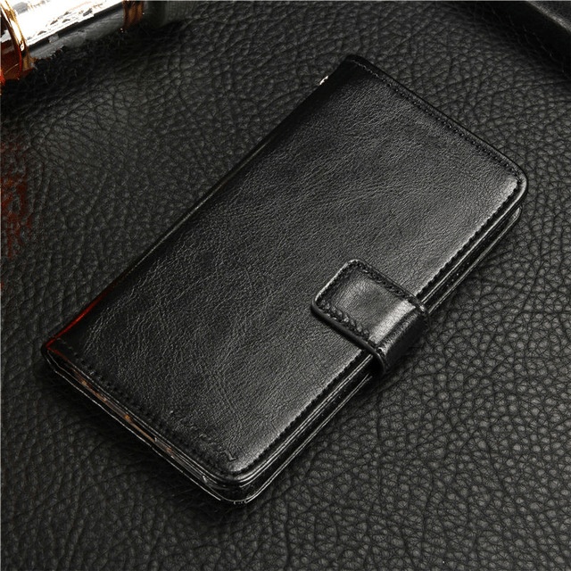 Cubot KING KONG Leather Flip Wallet Cover (Black) (OEM)