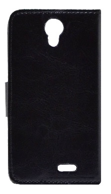 Wallet Case Book For Doogee Leo DG280 Black (Ancus)