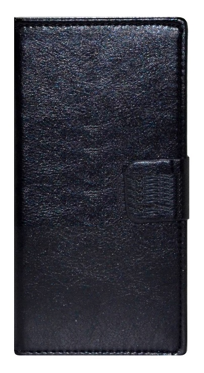 Δερμάτινη Θήκη/Πορτοφόλι για Doogee Voyager2 DG310 Μαύρο (Ancus)
