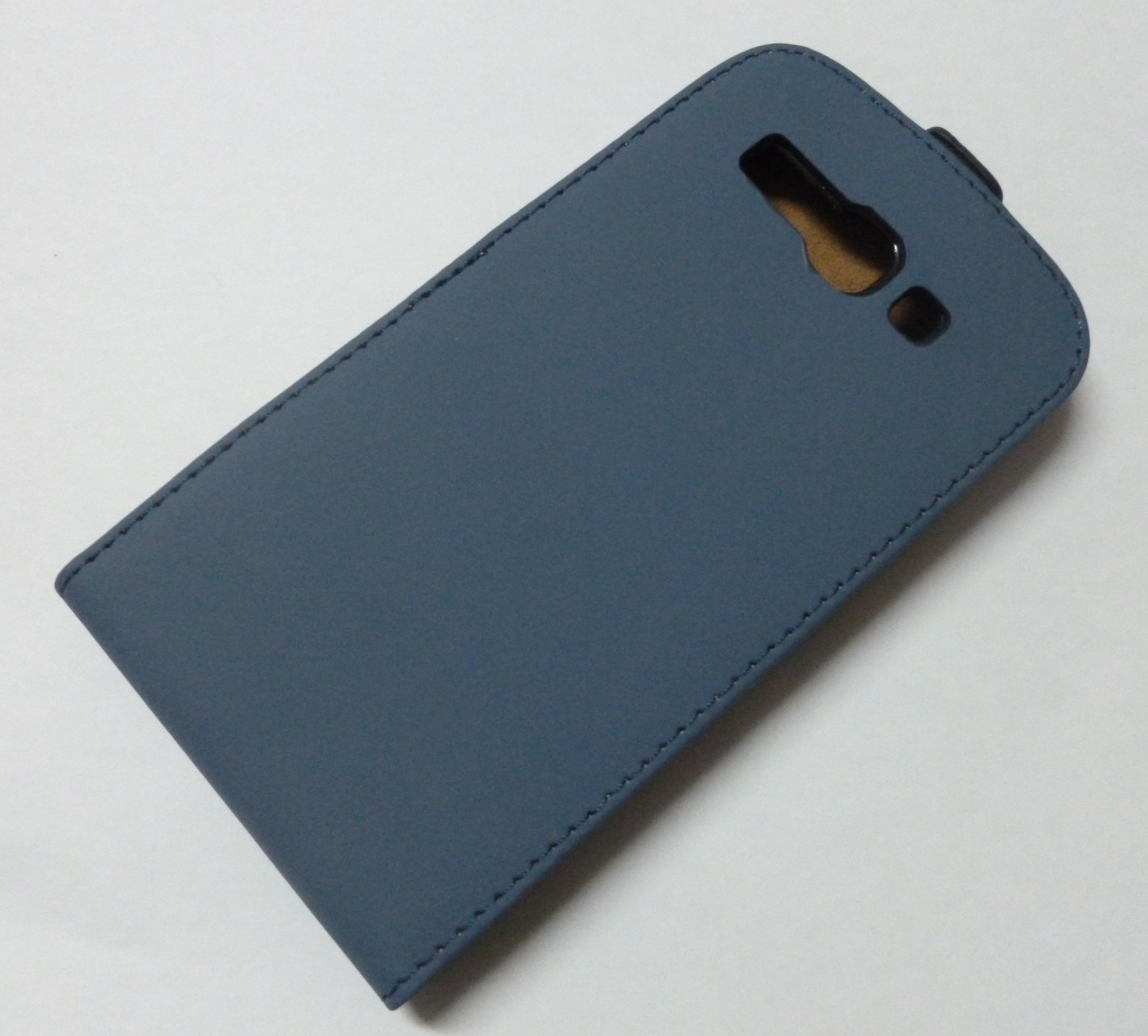 Δερμάτινη Θήκη Flip για Alcatel One Touch Pop C9 OT-7047D Σκούρο Μπλέ (OEM)