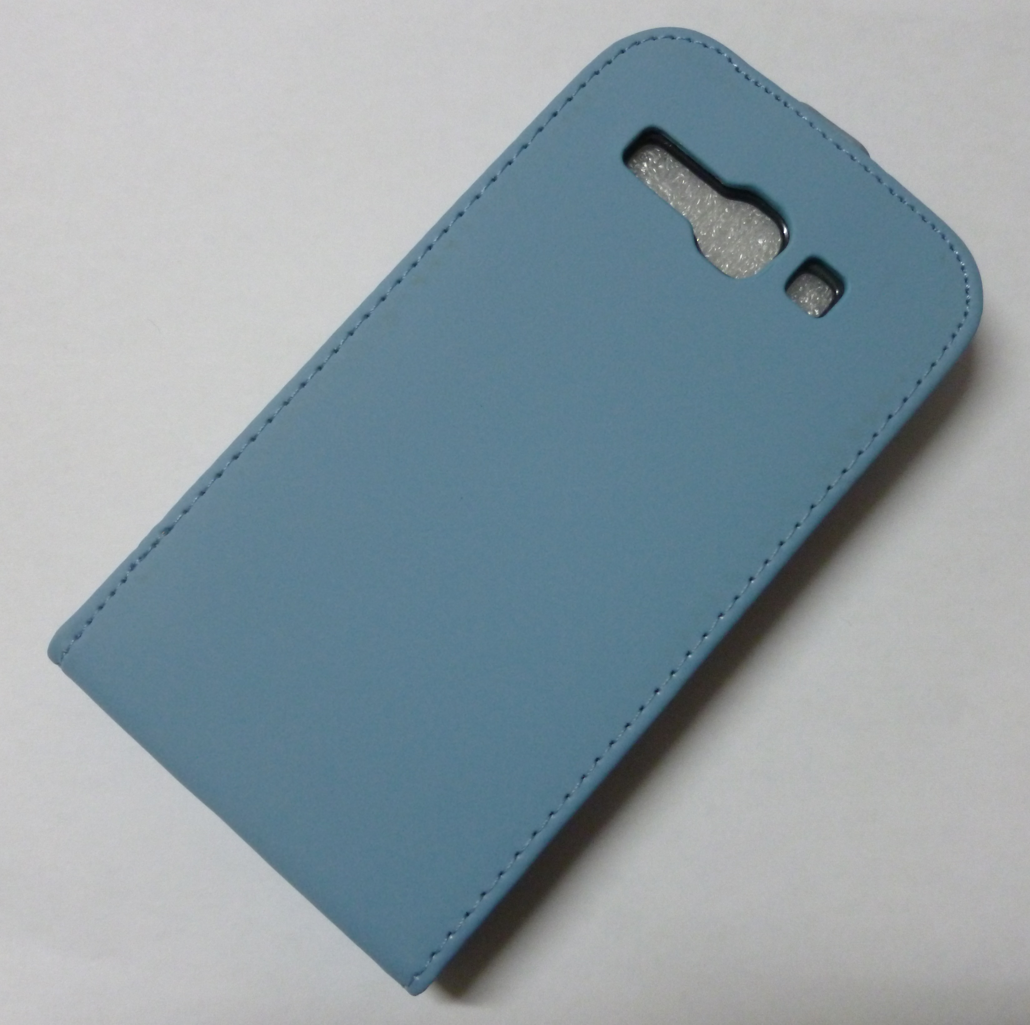 Δερμάτινη Θήκη Flip για Alcatel One Touch Pop C9 OT-7047D Γαλάζιο (OEM)