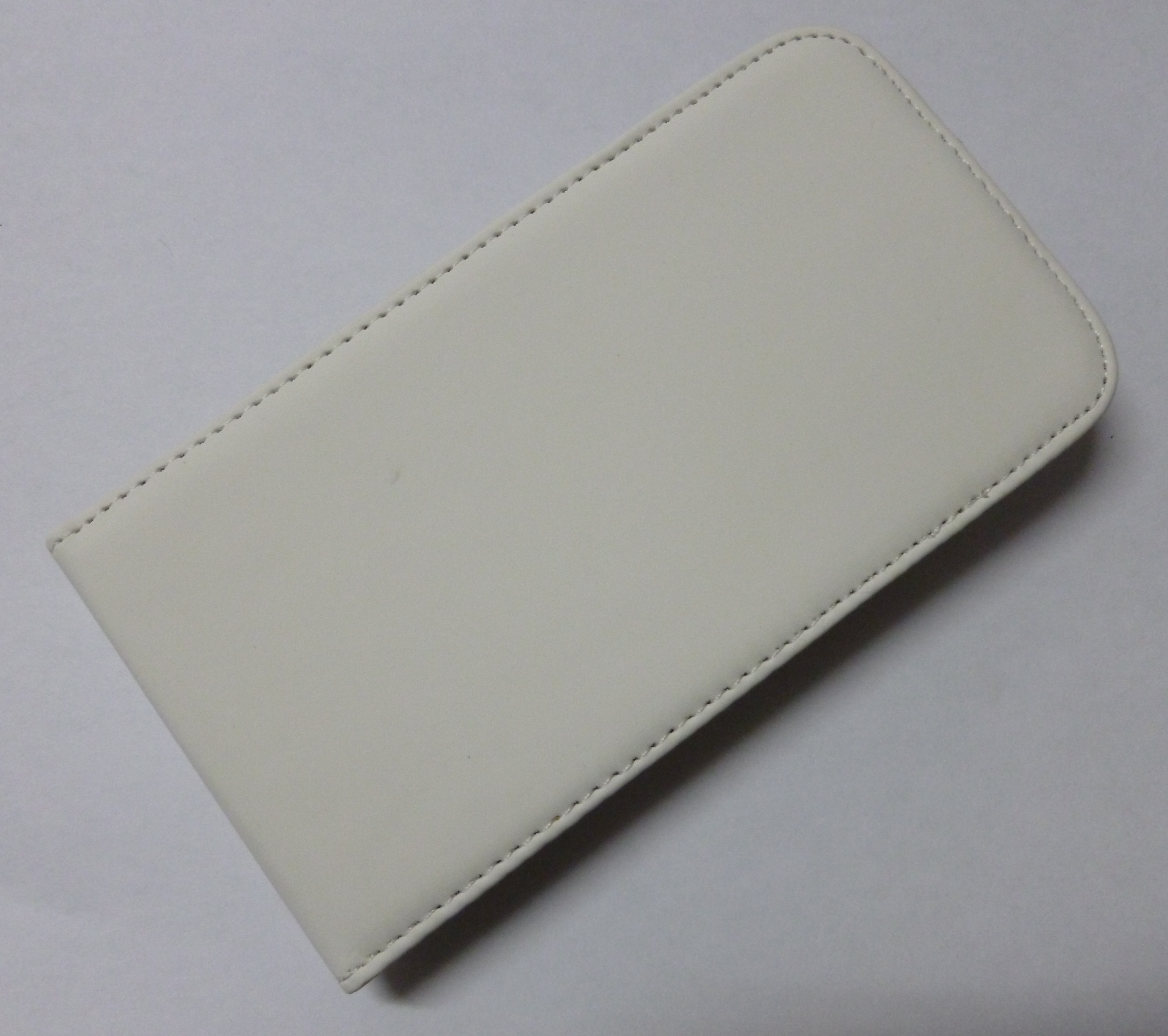 Leather Flip Case for Alcatel One Touch Pop C9 OT-7047D White (OEM)