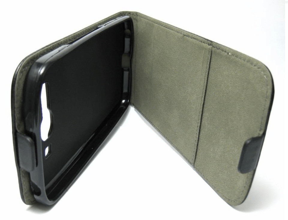 Δερμάτινη Θήκη Flip για Alcatel One Touch Pop C9 OT-7047D Μαύρο (OEM)
