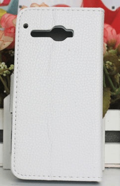 Flip Leather Case for Alcatel One Touch 10 Pop 5035D (White) (OEM)