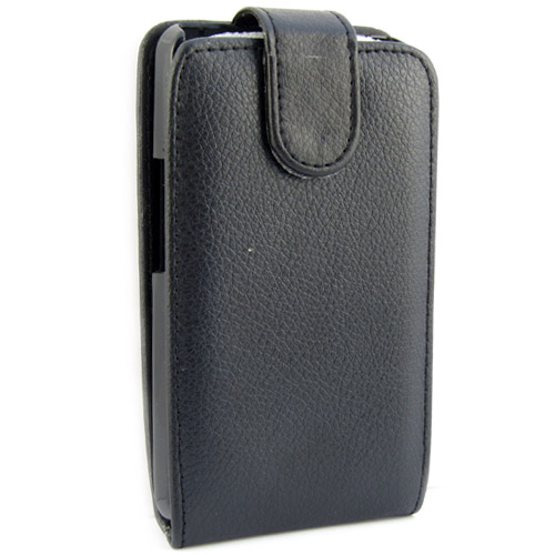 Leather Flip Case for HTC HD2 Black (OEM)