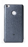 Original Leather Flip Case With Smart Wake UP Function for Xiaomi Mi Max Black (Xiaomi)