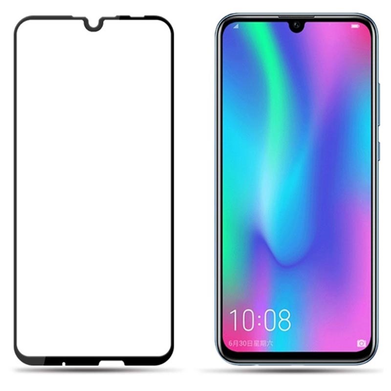 Full Glue tempered glass for Huawei P Smart 2019 - Black (OEM)