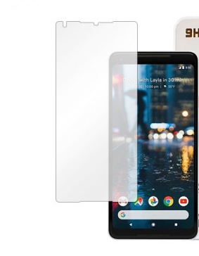 Προστατευτικό Οθόνης τζαμι για  GOOGLE Pixel 2 XL, 2XL  2.5D (OEM)