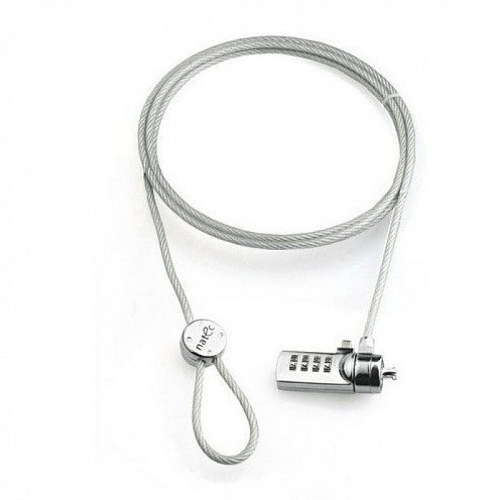 Lock with kensington security code