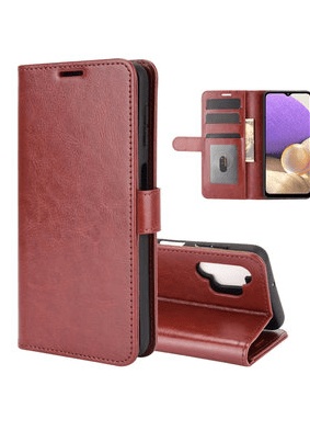 Wallet Case for Samsung A32 5G/ -  BROWN (OEM)