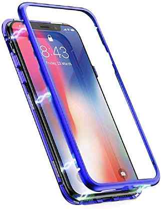 Σκληρή μαγνητική θήκη για Samsung Galaxy S8 Plus Σκούρα Μπλε (OEM)
