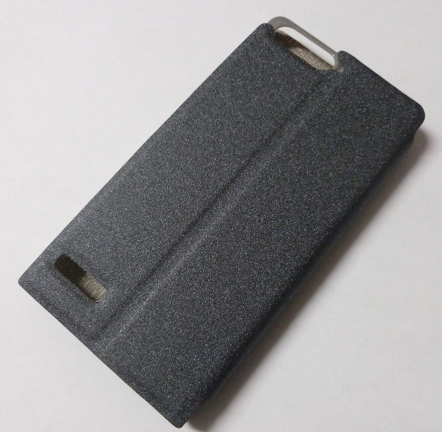 Leather stand/Case for Huawei Ascend G6 4G Grey (OEM)
