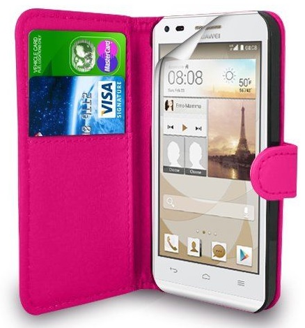 Δερμάτινη Stand Θήκη/Πορτοφόλι για Huawei Ascend G620s Ροζ (ΟΕΜ) Δερμάτινη Stand Θήκη/Πορτοφόλι για Huawei Ascend G620s Ροζ (ΟΕΜ)
