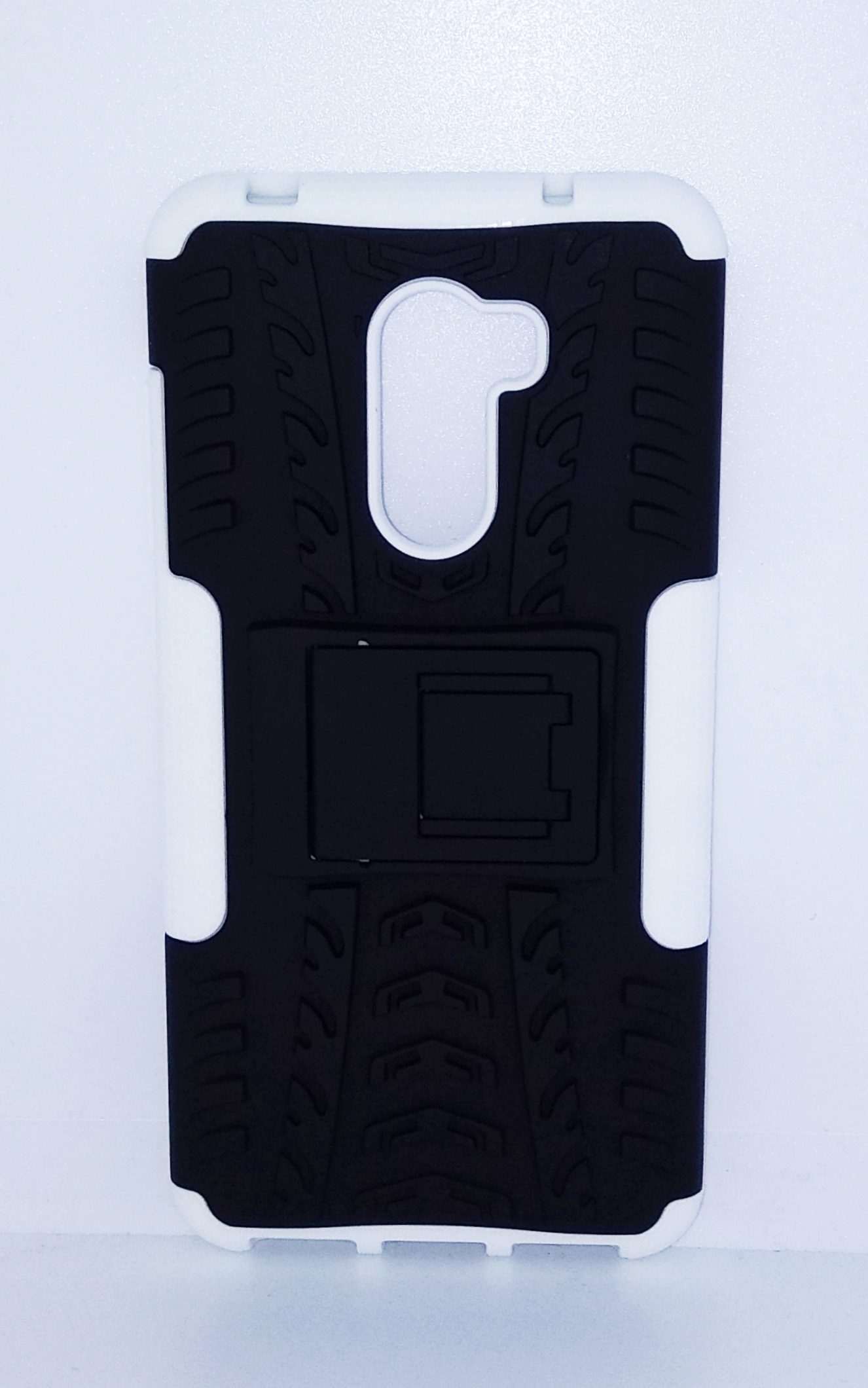 Hard Back Case with stand for Xiaomi Pocophone F1 black&white  (OEM)