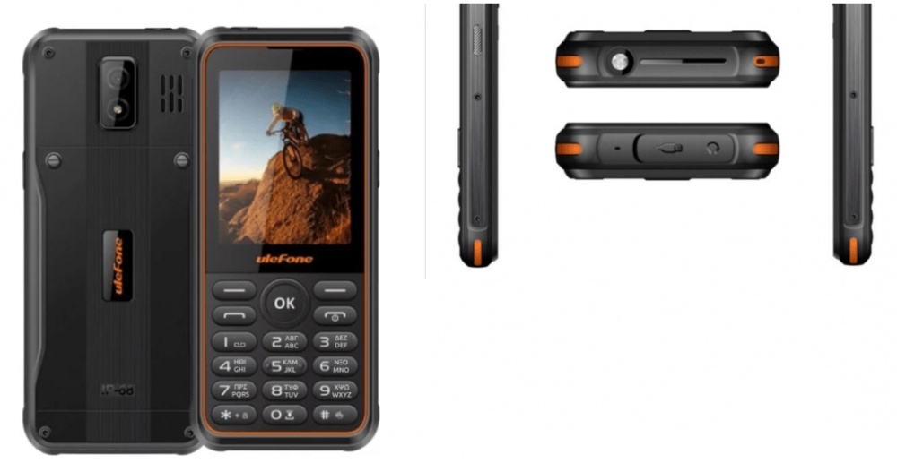 Ulefone Armor Mini 3 Dual SIM Cellphone with Buttons Black