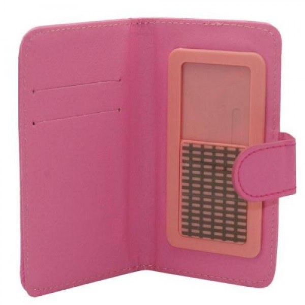 Universal Flip Book Large Case for Phones 4-inch - Gel Pink (4.7-inch)