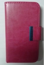 Θήκη Universal Flip Book Large για Κινητά Τηλέφωνα Από  5.3'' εως 6'' Gel Φούξια