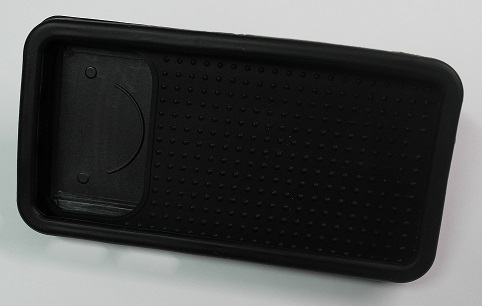 Σκληρή Θήκη Πίσω Κάλυμμα Elastic Universal Με Stand για Smartphones 3.5 έως 4 ίντσες Μαύρη (OEM)