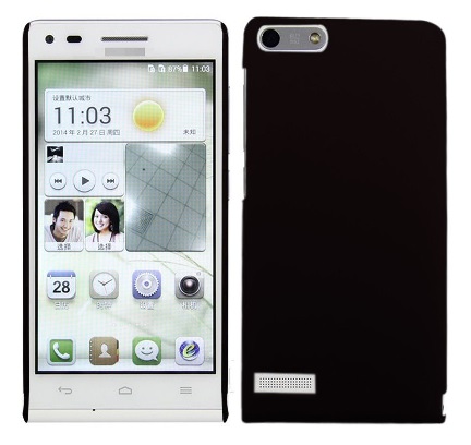 Hard Case Back Cover for Huawei Ascend G6 4G Black (OEM)