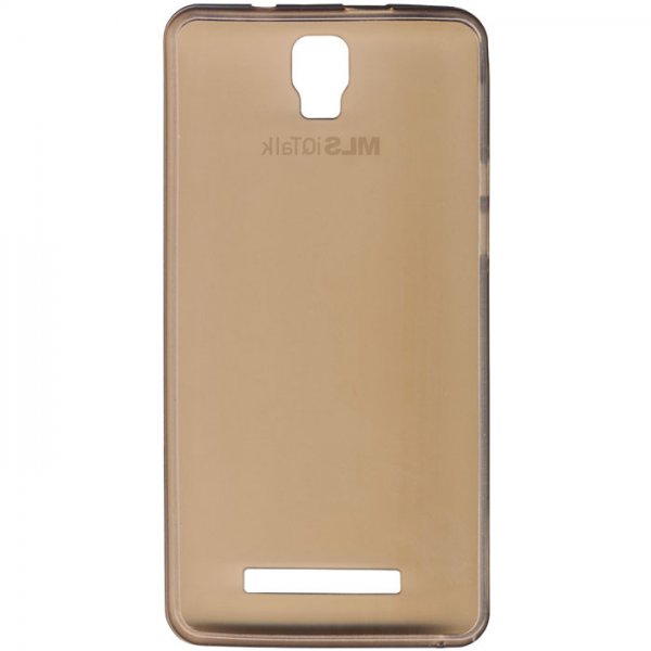 Αυθεντική Θήκη Πίσω Κάλυμμα Σιλικόνης για MLS iQTalk Onyx (iQ1470) Σαμπανιζέ