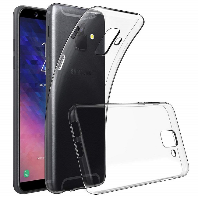Διάφανη Θήκη Σιλικόνης Πίσω Κάλυμμα  για Samsung Galaxy A6 (2018) (ΟΕΜ)