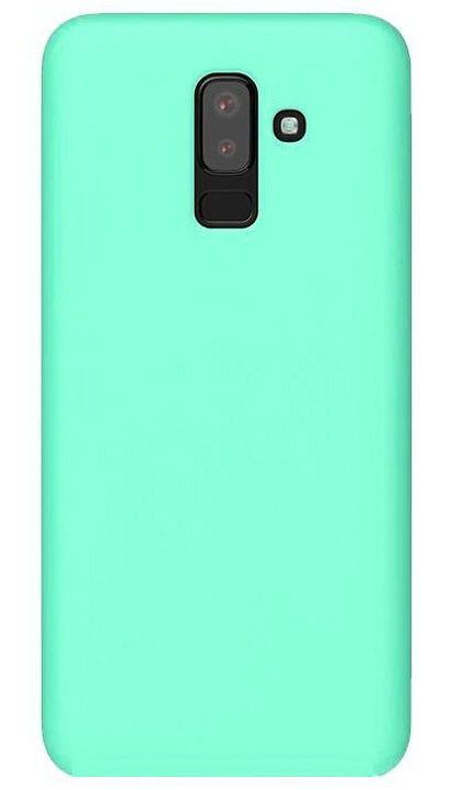 Θήκη Πίσω Κάλυμμα Σιλικόνης για Samsung Galaxy J8 (2018) J810F Απαλό Πράσινο (oem)