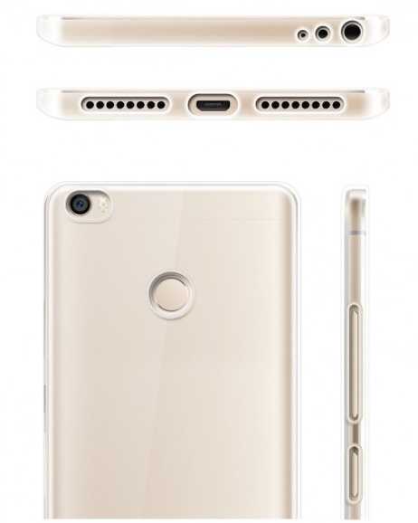 Tpu Gel Case for Mi Max 2 Transparent (OEM)