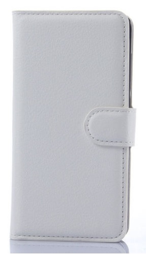 Xiaomi Mi 4 Leather Wallet Stand Case (White) (OEM)