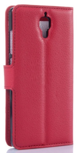 Xiaomi Mi 4 Leather Wallet Stand Case (Red) (OEM)