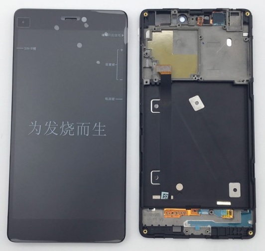 Xiaomi Mi 4i LCD & Touch Screen with Frame (Black) (Bulk)