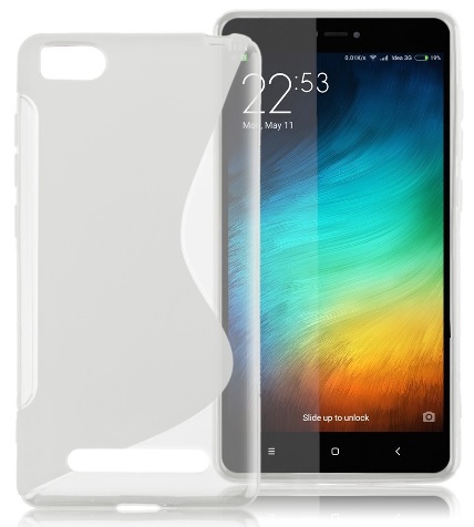 Xiaomi Mi 4i / Mi 4c - Tpu Gel Case S-Line Back Cover Clear (OEM)