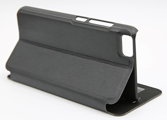 Xiaomi Mi 5 Leather Wallet Case with Window & Back Plastic Cover (Black) (OEM)